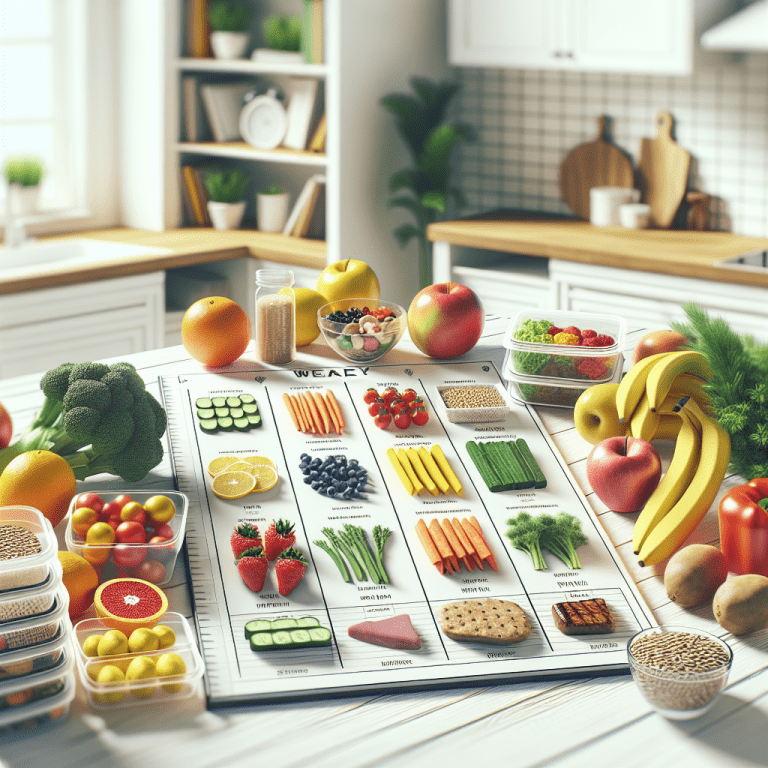 Planowanie posiłków – jak zorganizować zdrową dietę na cały tydzień?