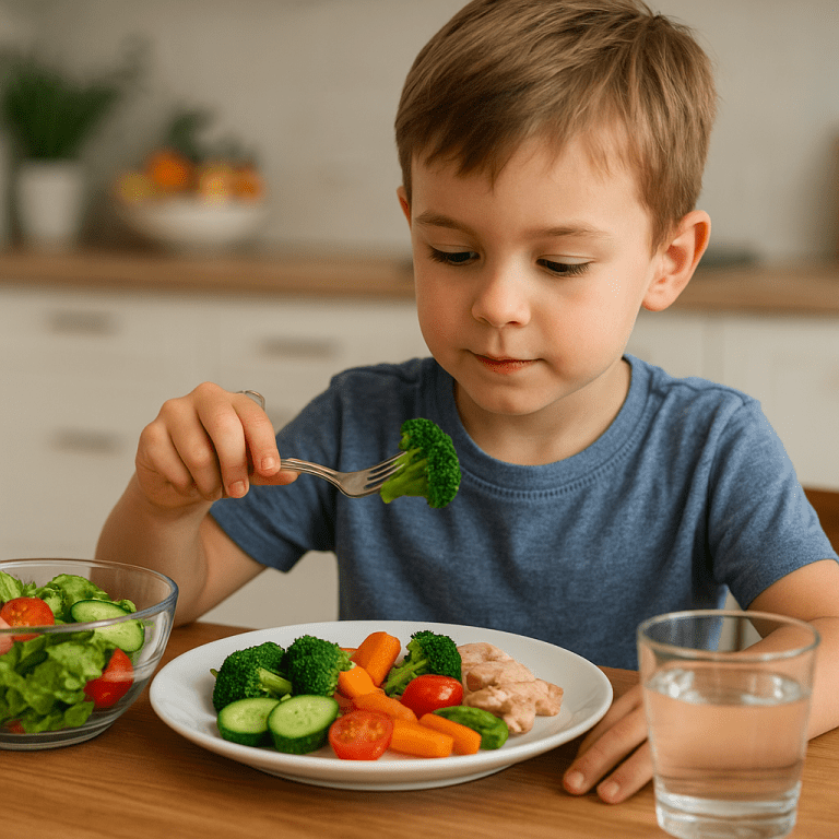 Wpływ zdrowej diety na zachowanie dziecka