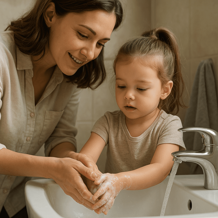 Jak nauczyć dziecko regularnego mycia rąk