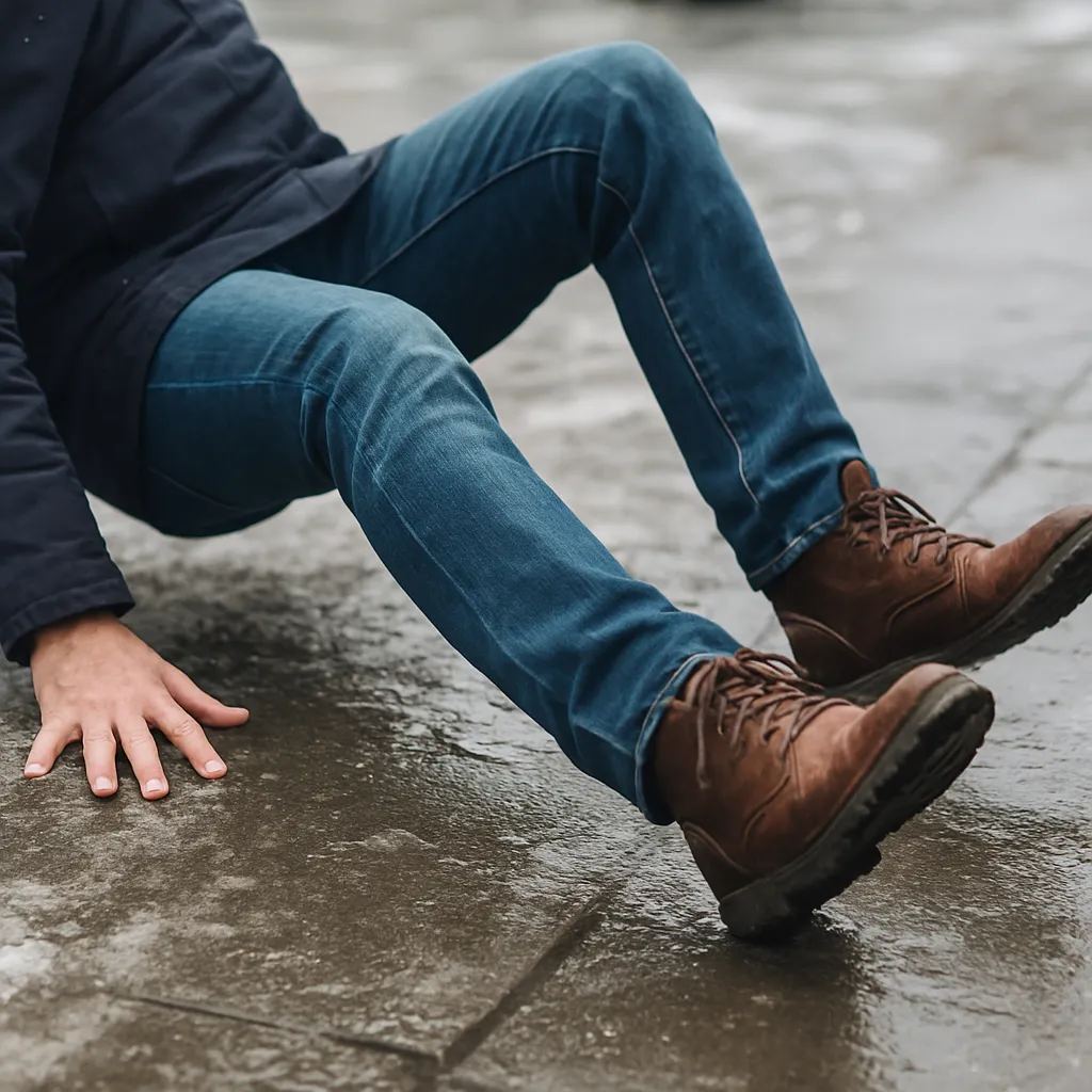 Czy poślizg na chodniku daje prawo do odszkodowania