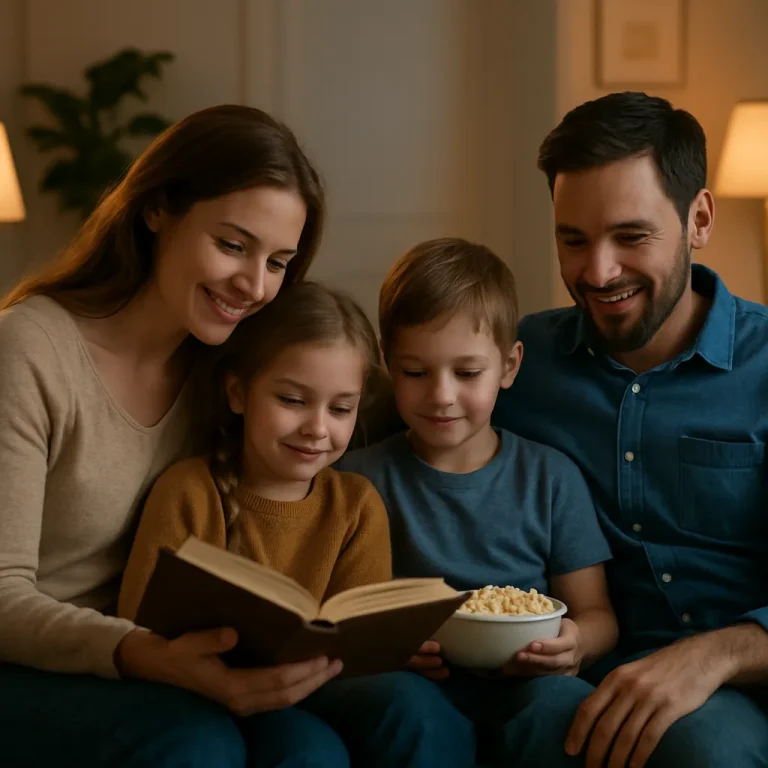 Jak zorganizować zdrowy i spokojny wieczór rodzinny